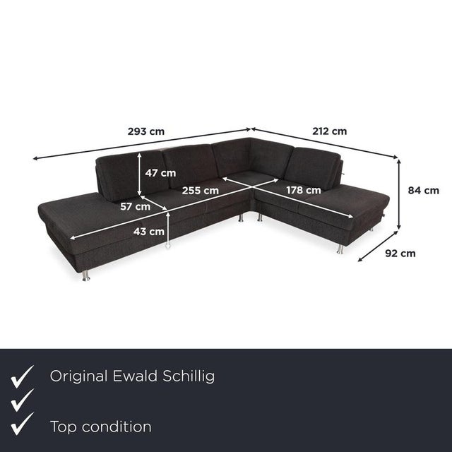 The Ewald Schillig Flex Plus corner sofa is the ideal choice for those seeking maximum flexibility and modern design....