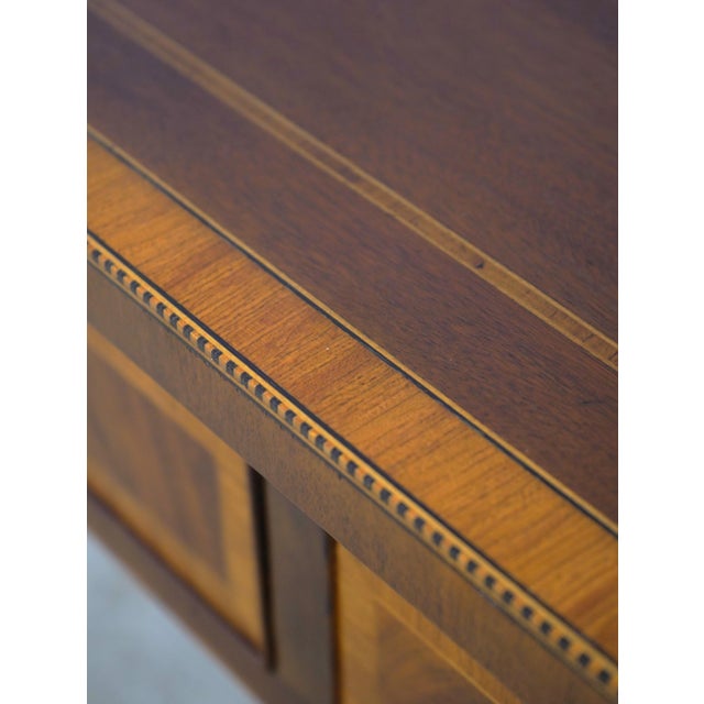 Brown Baker Federal Style Inlaid Mahogany Sideboard For Sale - Image 8 of 18