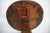Antique Round Carved Wood Pedestal Side Table For Sale - Image 15 of 15