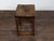 English 19th Century Walnut Table with Single Drawer and Column Shaped Legs For Sale - Image 9 of 12