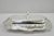 Vintage Lancaster Rose by Poole Silver Plated Covered Butter Dish w/ Glass Liner. Circa Mid 20th Century. Measurements:...