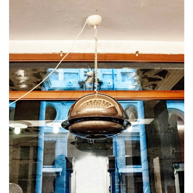 1960s Nictea Chandelier by Afra and Tobia Scarpa for Flos, Italy, 1961 For Sale - Image 5 of 7