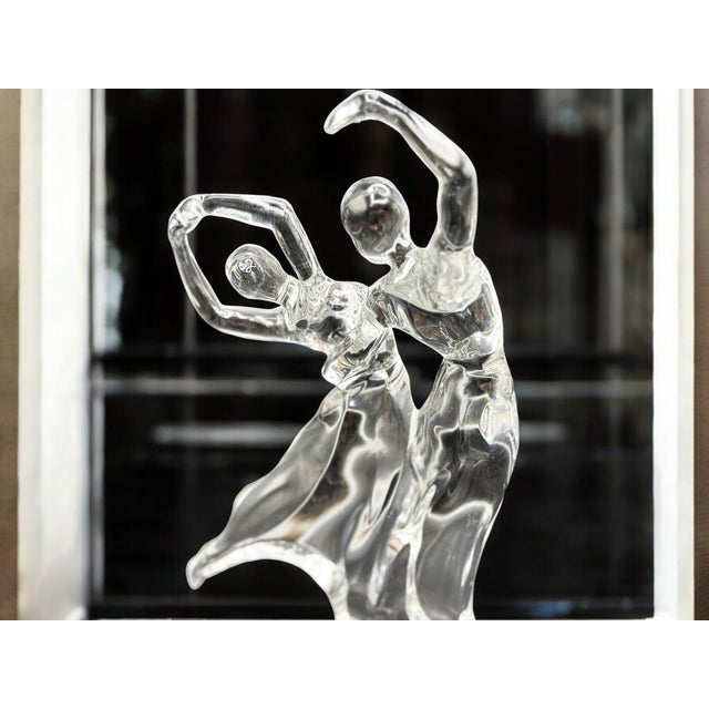 Italian Crystal Bolero and Dance Figurine from Royal Crystal Rock, 1980s For Sale - Image 9 of 11