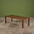 Rectangular coffee table by Gordon & Jane Martz. The table top is inlaid with green ceramic coin tiles. The frame, base...