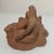 Vintage Mid-Century Raw Terracotta Figural Maquette – Hand-Modeled Organic Modern Couple Sculpture For Sale - Image 11 of 12