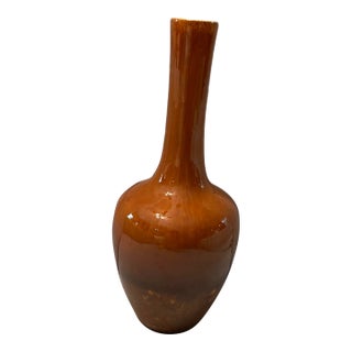 Mid Century Modern Orange Ombré Royal Haeger Bud Vase For Sale