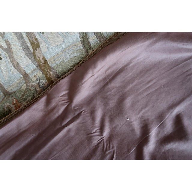 A Grand European Narrative This impressive vintage wall tapestry was woven in West Germany during the Mid-20th Century. It...