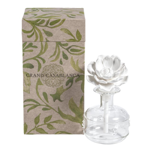 Grand Casablanca Porcelain Diffuser, Water Lotus For Sale