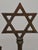 Metal 19th C. Polish Bronze Sabbath Candelabrum Star of David Finial Large 18" Rare For Sale - Image 7 of 18