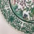 Mid-Century Modern Vintage Famille Verte-Style Decorative Porcelain Plate – Made in Macau For Sale - Image 3 of 10