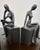 Brutalist Vintage "Thinker" Brutalist Bookends - A Pair For Sale - Image 3 of 9