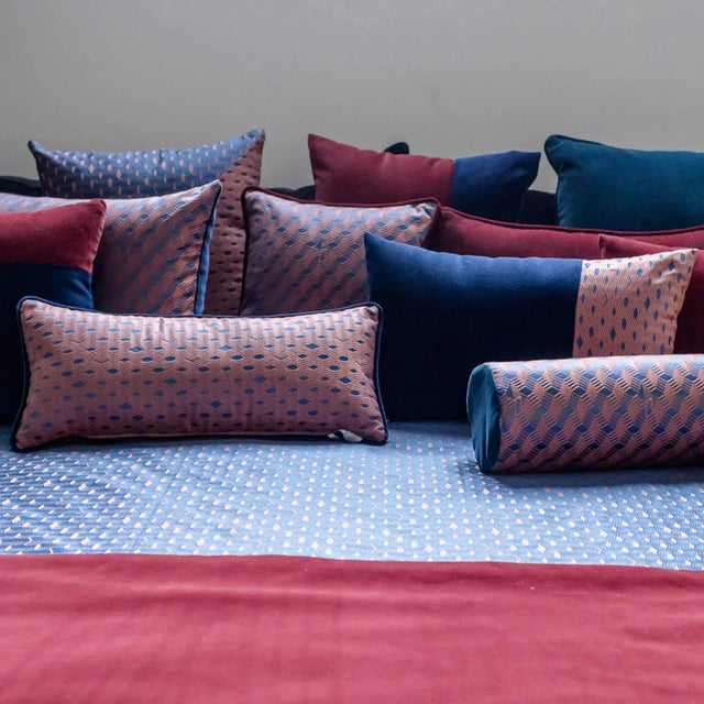 Not Yet Made - Made To Order Carrè Diagonal Cushion by l'Opificio For Sale - Image 5 of 6