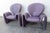 Postmodern Jaymar Postmodern Side Accent Chairs a Pair 5936 For Sale - Image 3 of 12