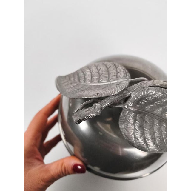 Mid-20th Century Sculptural Apple-Shaped Ice Bucket in the style of Mauro Manetti, Italy, 1970s For Sale - Image 11 of 15