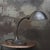 Industrial American Cast Iron Desk Light For Sale - Image 5 of 9