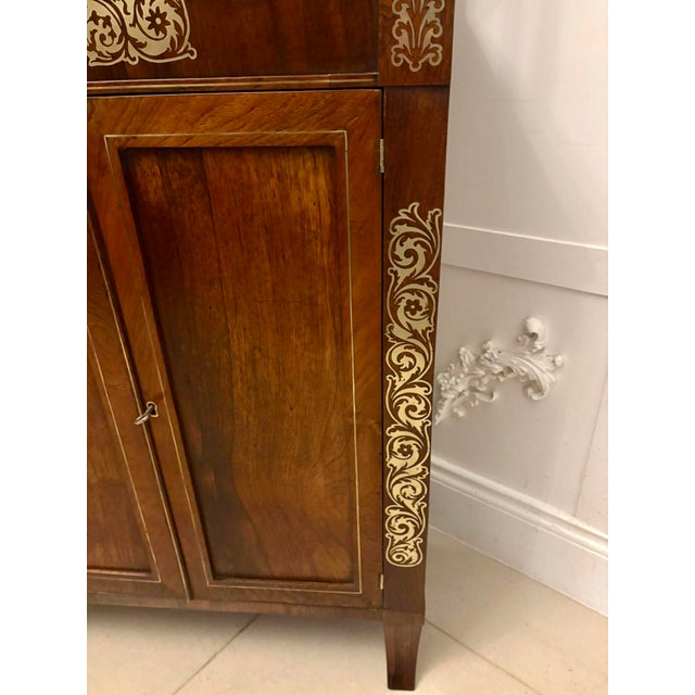 Antique Regency Mahogany Chiffonier or Side Cabinet, 1820 For Sale - Image 10 of 15