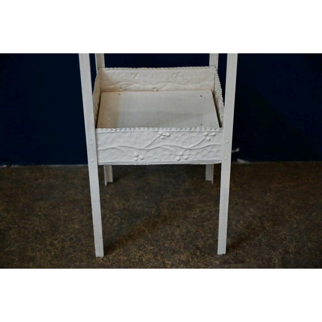 Antique Art Nouveau Metal Planter, France, 1900s For Sale - Image 6 of 16