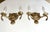 Pair Neoclassic Dolphin Shell Brass Wall Sconces For Sale - Image 14 of 14