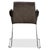 Mexico Chairs in Black Leather and Chrome from KFF For Sale - Image 13 of 16