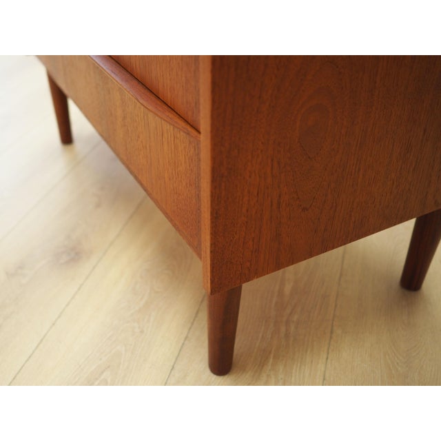 Vintage Danish Teak Secretary, 1970s For Sale - Image 11 of 17