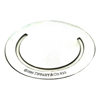 Tiffany & Co Estate "1837" Bookmark Silver For Sale