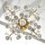 Metal French Crystal Drop Pendant, Antique Brass, Circa 1920 For Sale - Image 7 of 9