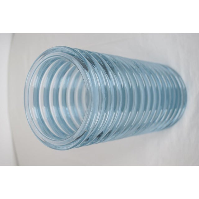 Glass Wave Vase by Sergio Asti for Arnolfo Di Cambio, 1970 For Sale - Image 7 of 9