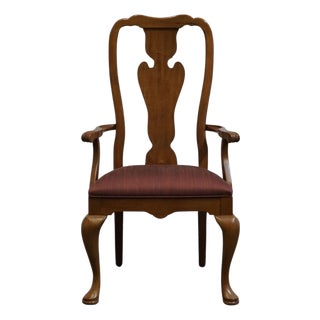 Thomasville Furniture Fisher Park Collection Splat Back Dining Arm Chair 21621-811-812 For Sale