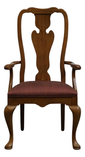 Thomasville Furniture Fisher Park Collection Splat Back Dining Arm Chair 21621-811-812