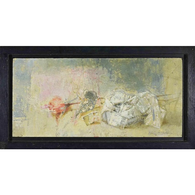 Cristiano Guitarrini, Memory of a Rose, Oil on Panel, 2005 For Sale