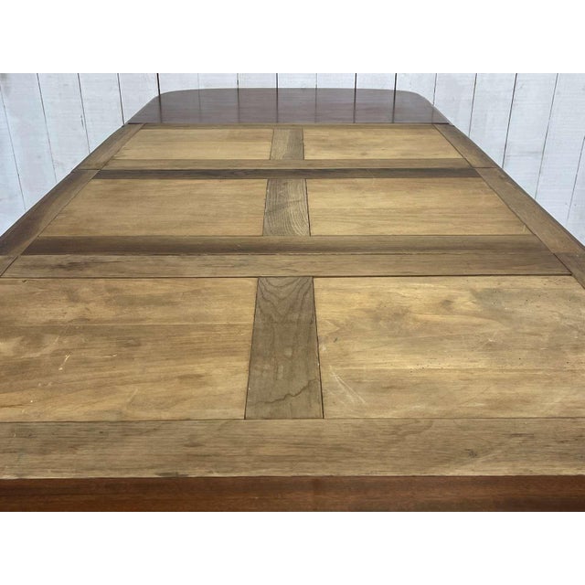 Art Nouveau Mahogany Dining Table in the style of Gustave Serrurier Bovy For Sale - Image 9 of 18