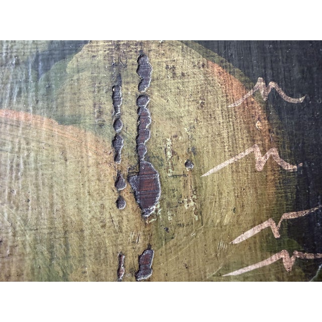 Diego Garcia Soto, Spanish Maritime Votive Offering Schooner Rumbosa, January 22, 1831 Oil Painting on Panel For Sale - Image 3 of 8