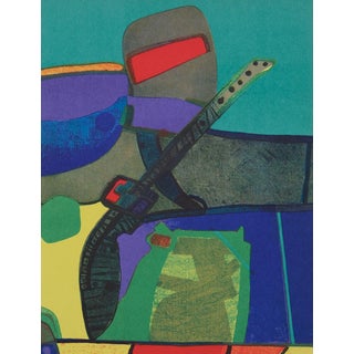 Maurice Esteve, Arizovert, Lithograph For Sale