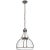 Gracie Large Dome Pendant in Bronze with Clear Glass Designer: Chapman & Myers Canopy: 5.25" Round Mounting: Chain Shade...