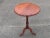 Mid 20th Century Mid 20th Century Vintage Handmade George II Style Cherry Pie Crust Side Table For Sale - Image 5 of 7