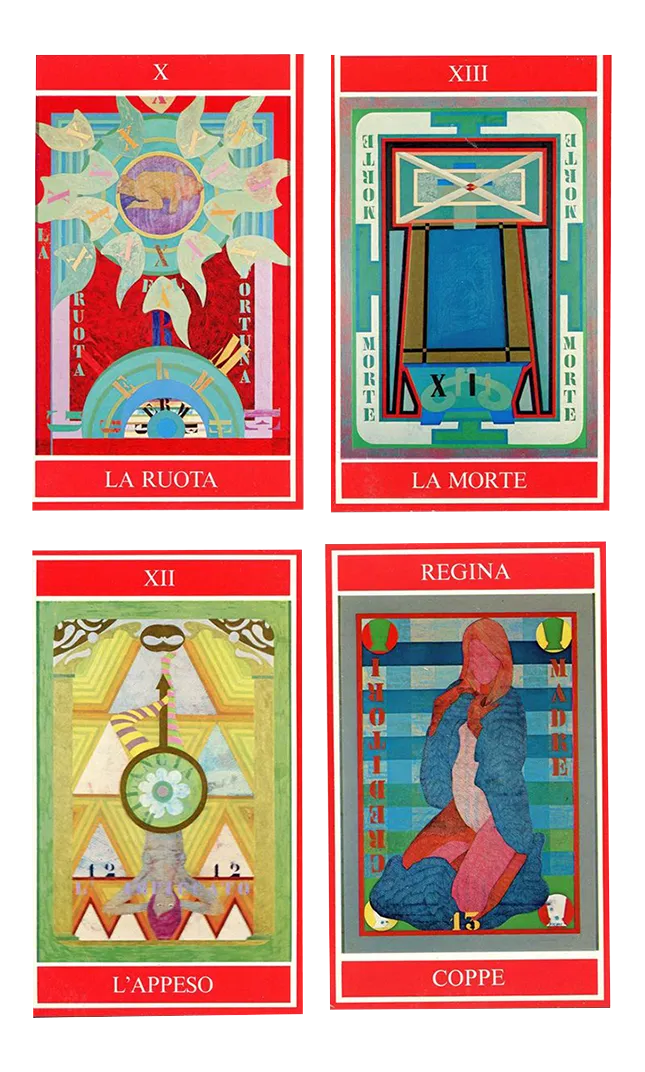 Tarots - The Complete 78 - Card Tarot by Andrea Picini 1979 | Chairish