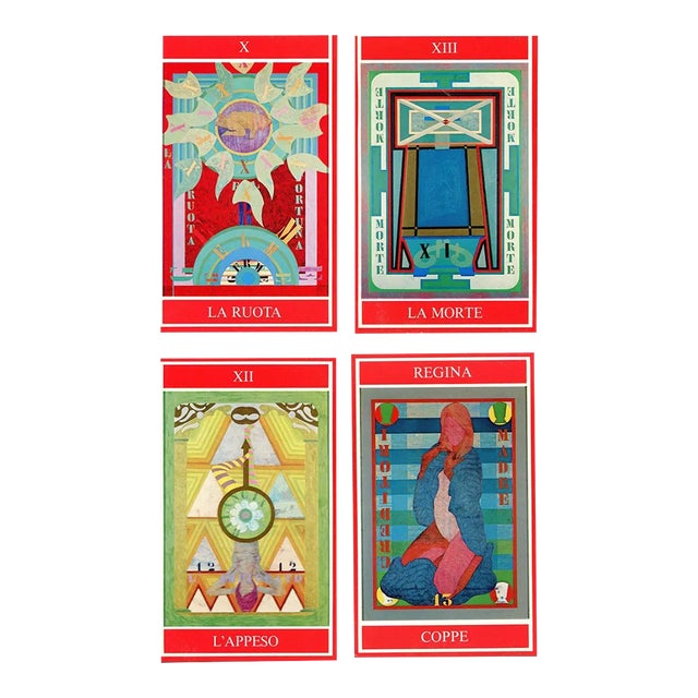 Tarots - The Complete 78 - Card Tarot by Andrea Picini 1979 For Sale