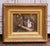 Late 19th Century Pair of 19th Century French Pendant Genre Paintings on Board in Carved Frames For Sale - Image 5 of 15