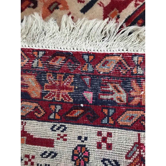 Little Ghashghai Rug, 1960s For Sale - Image 10 of 11