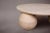 Trinity Travertine Round Coffee Table 40" For Sale - Image 4 of 4