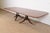 Baker Furniture Style Georgian Banded Mahogany and Rosewood Double Pedestal Extension Dining Table, Newly Refinished For Sale - Image 12 of 12