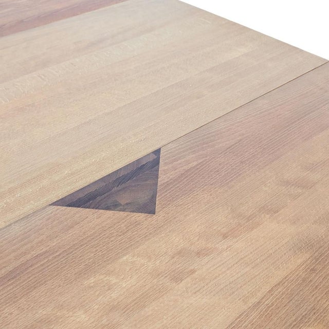 Vintage French Dining Table in Beech by Søren Nissen & Ebbe Gehl, 1980 For Sale - Image 9 of 12