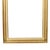 Rococo Sleek Gold Wooden Painting Frame For Sale - Image 3 of 15