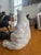 Nymphenburg porcelain polar bear figurine (Model No. 392, designed by Willy Zügel) Stamps & Text:The words "Western...