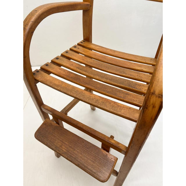 Beech Wood Childrens Chair from Unifa, 1960s For Sale - Image 9 of 12