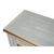 Gray Louis XVI Buffet in Gray and Gold, 60 Inches For Sale - Image 8 of 12