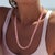 Blush Pink Jade Necklace - By Bombyx House For Sale - Image 8 of 9
