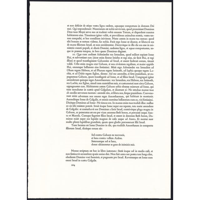 Printmaking Materials 1967 Salvador Dalí Biblia Sacra Lithograph "De Petra Exivit Aqua" (Out of Rock Came Water) For Sale - Image 7 of 11