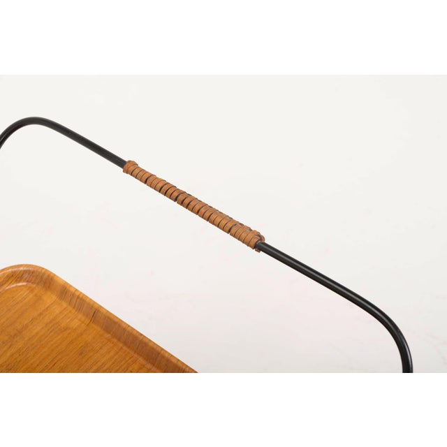 1960s Vintage Serving Trolley by Paul Nagel for Jie Gantofta, Sweden, 1960s For Sale - Image 5 of 9