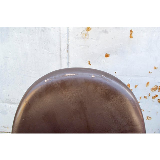 Brown Panton Chairs by Verner Panton, 1970s, Set of 8 For Sale - Image 8 of 9